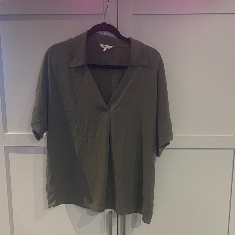 Olive Green Women's Top